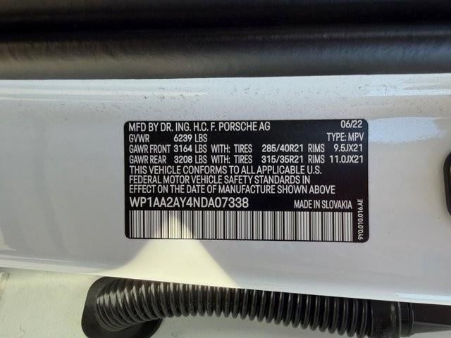 2022 Porsche Cayenne Platinum Edition AWD