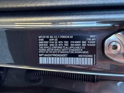 2022 Porsche Cayenne AWD