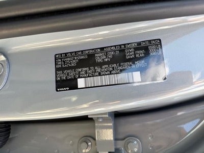 2024 Volvo XC90 Recharge Plug-In Hybrid T8 eAWD PHEV Ultimate Bright Theme 7P