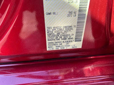 2015 Nissan Altima 4dr Sdn I4 2.5 S