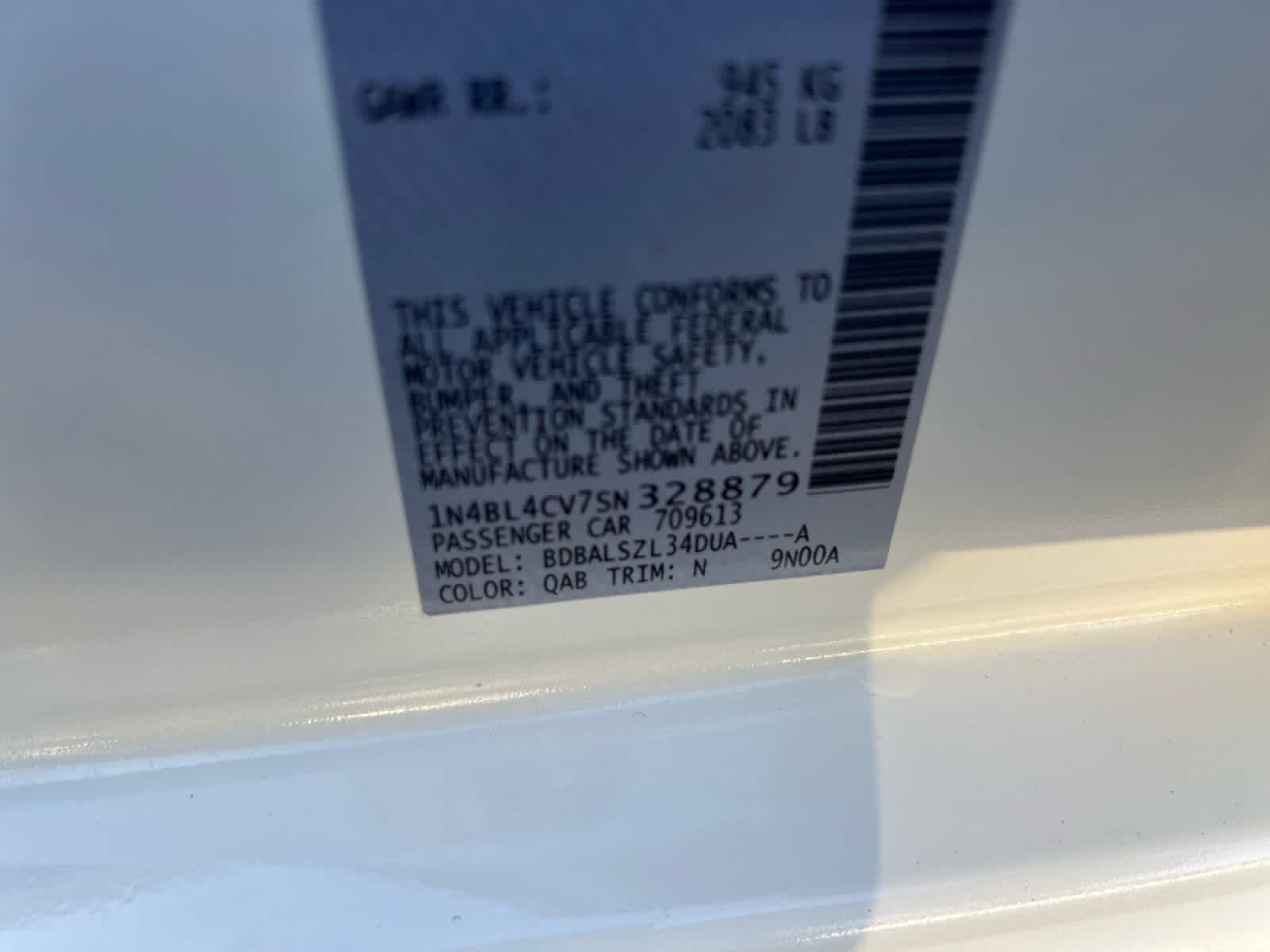 2025 Nissan Altima SR