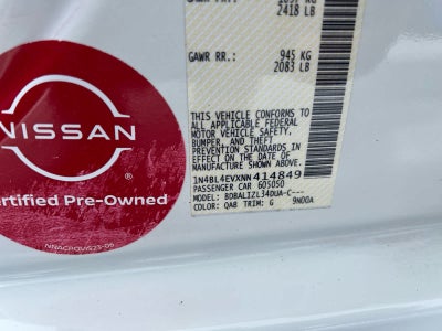 2022 Nissan Altima SL