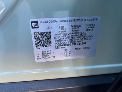 2025 Chevrolet Equinox FWD LT