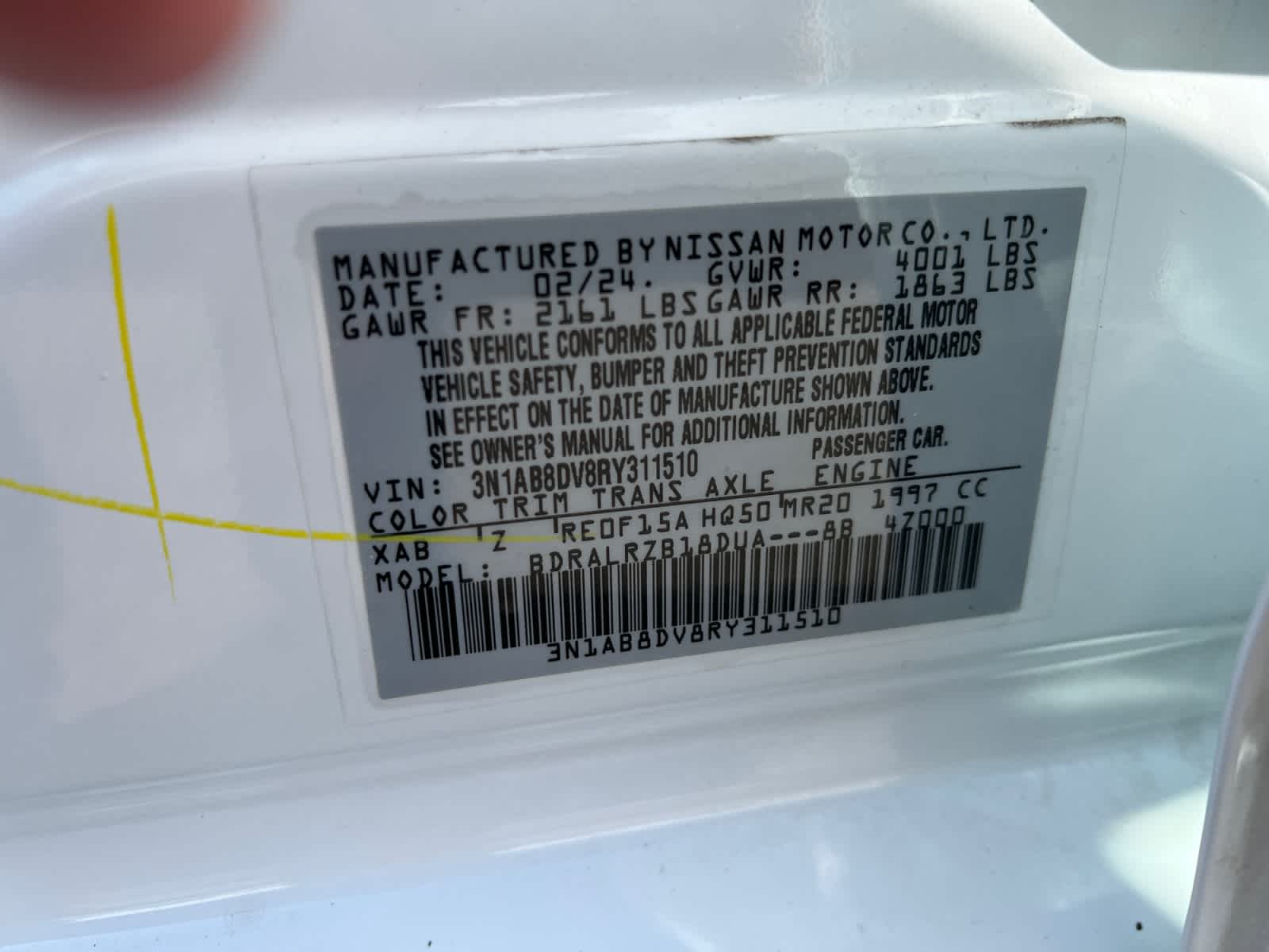 2024 Nissan Sentra SR