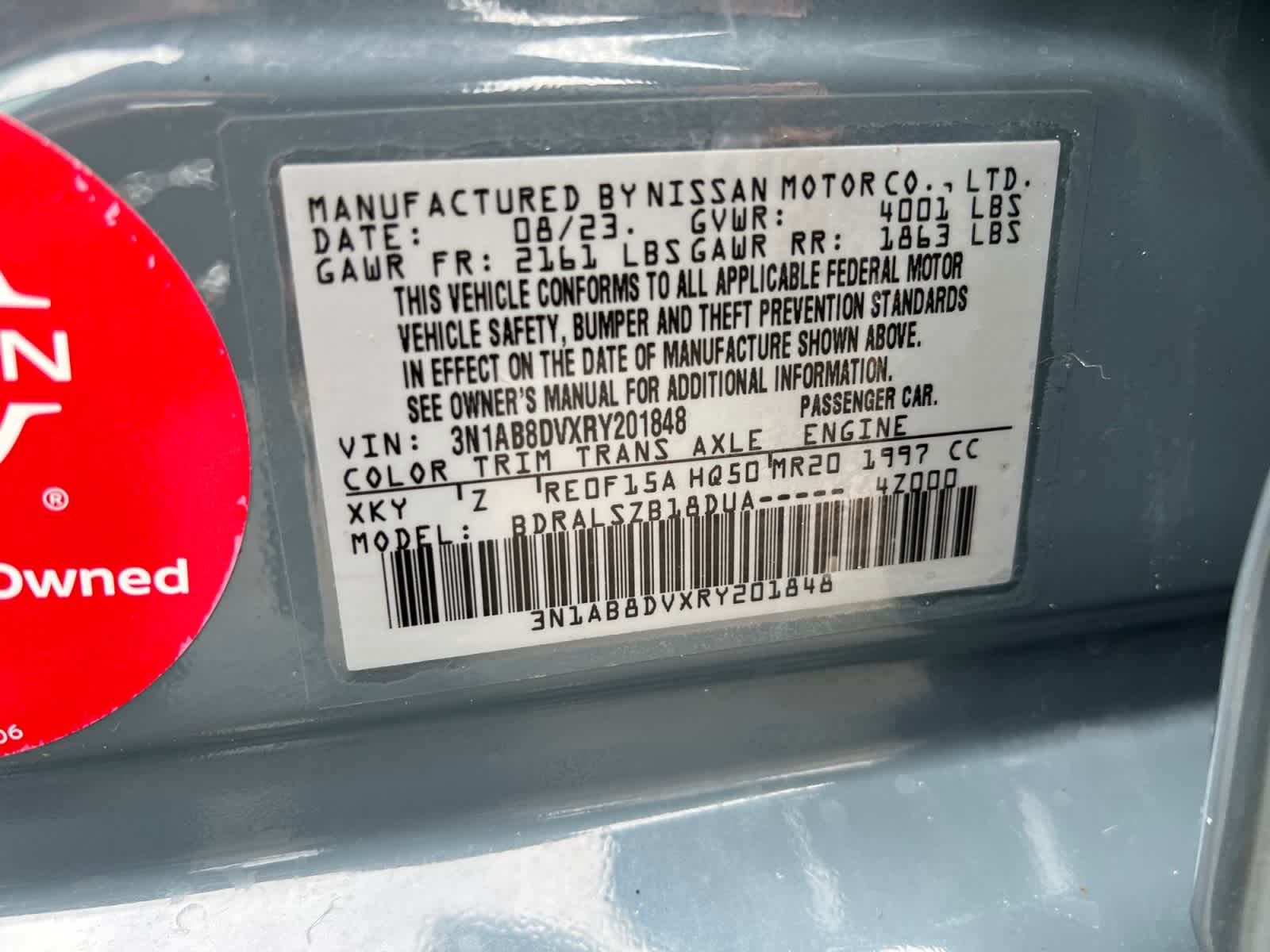 2024 Nissan Sentra SR