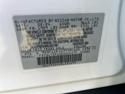 2024 Nissan Kicks SR