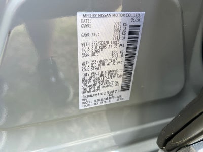 2026 Nissan Pathfinder Platinum 4WD