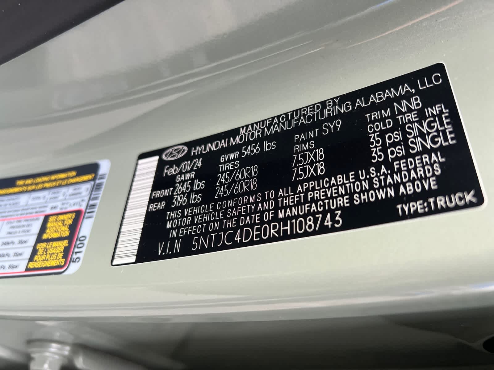 2024 Hyundai SANTA CRUZ SEL FWD