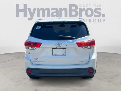 2019 Toyota Highlander XLE V6 AWD (Natl)