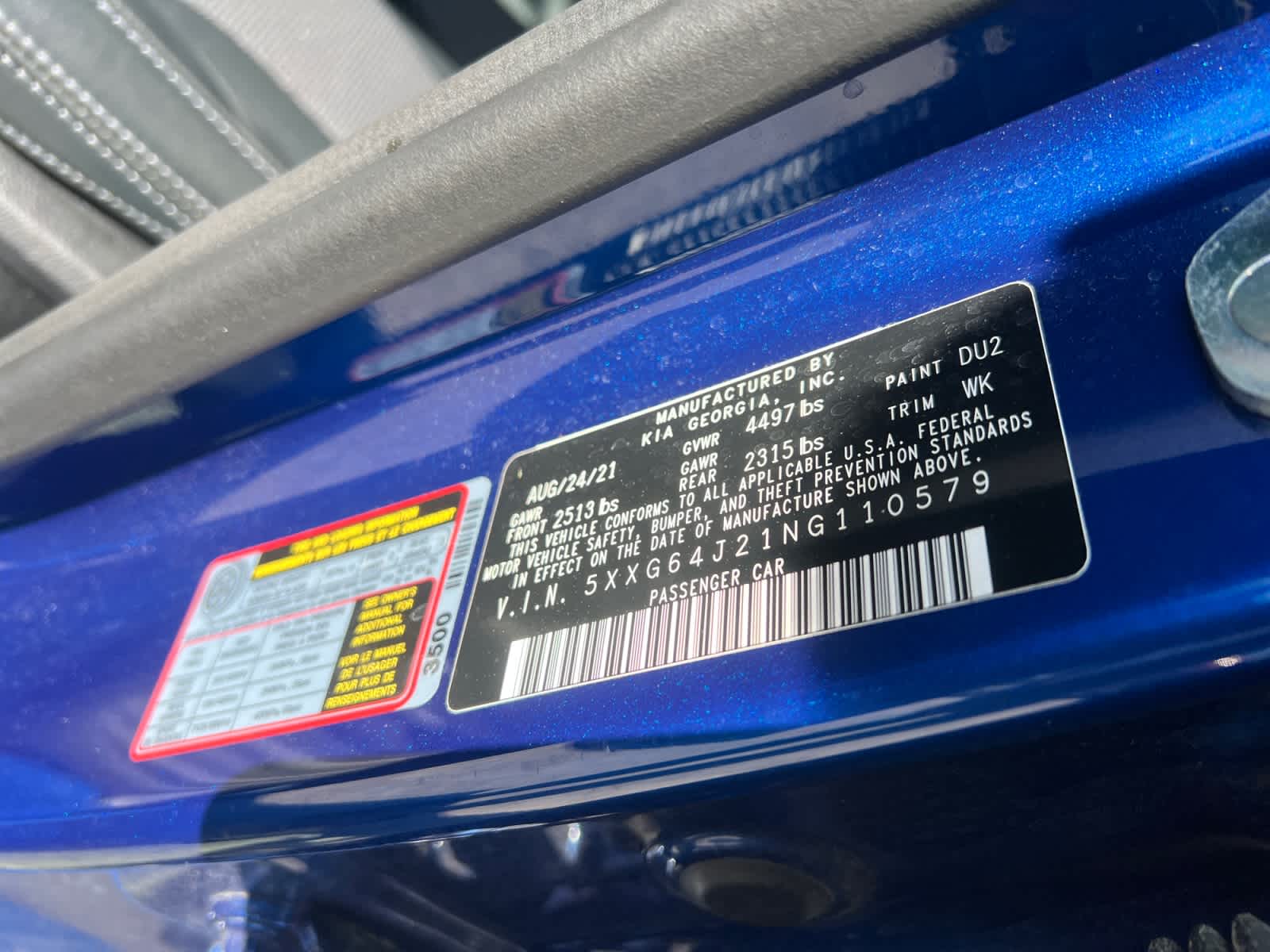 2022 Kia K5 GT-Line Auto AWD