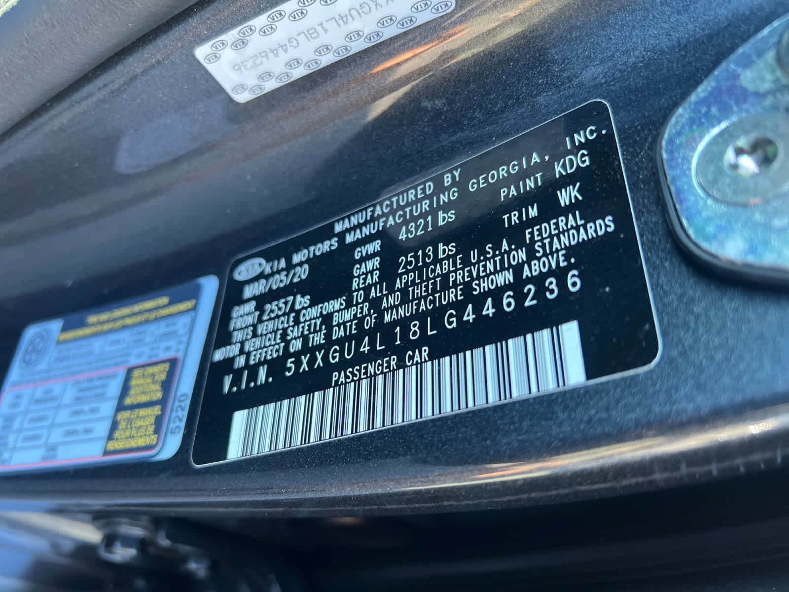 2020 Kia Optima EX Premium DCT