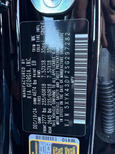 2025 Kia Sportage SX FWD