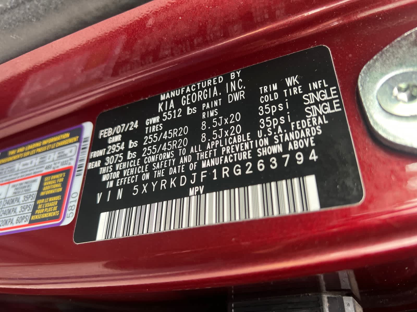 2024 Kia Sorento X-Line SX AWD