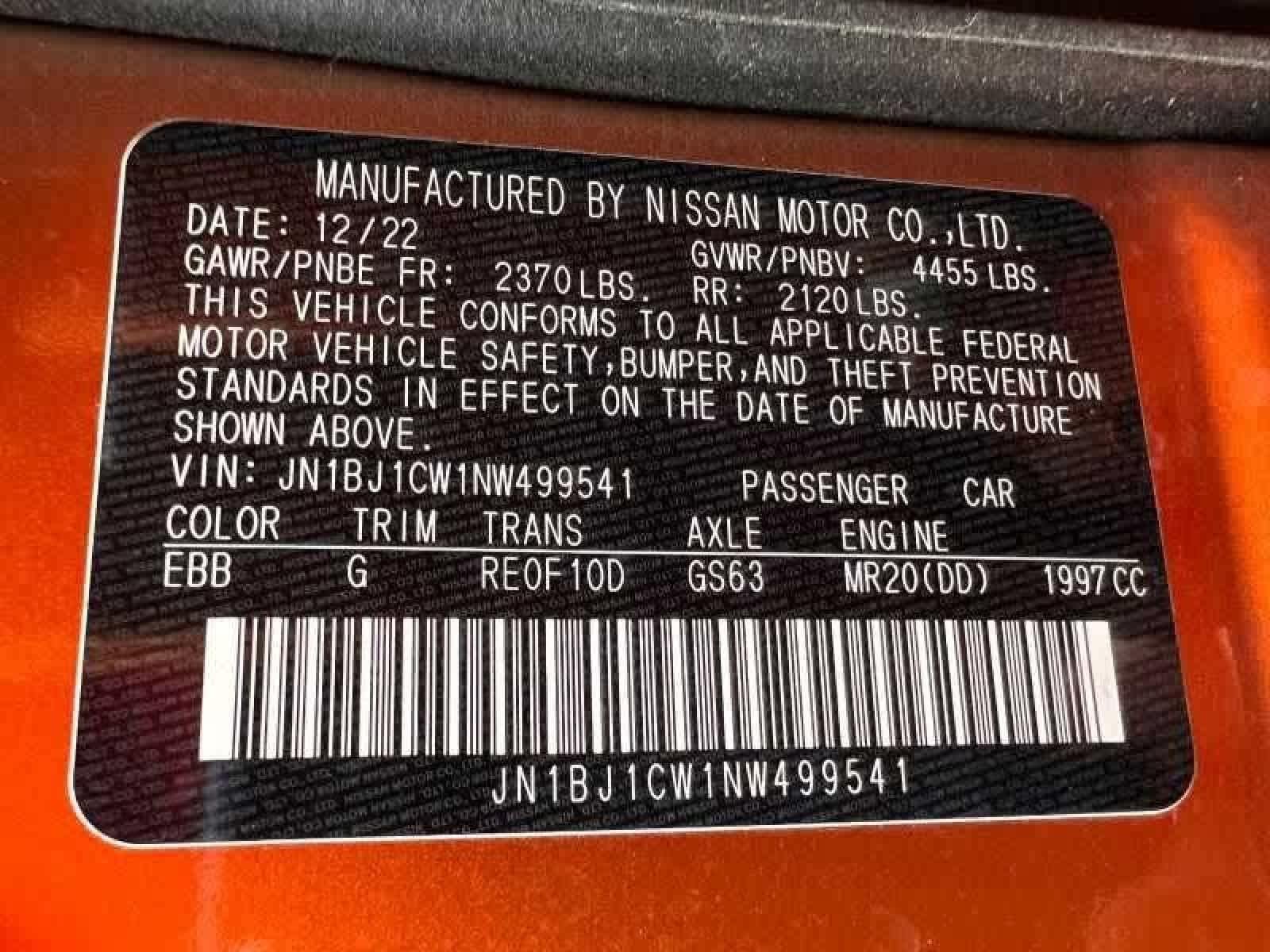 2022 Nissan Rogue Sport SL