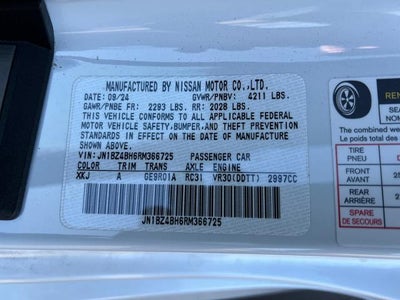 2024 Nissan Z Performance Auto