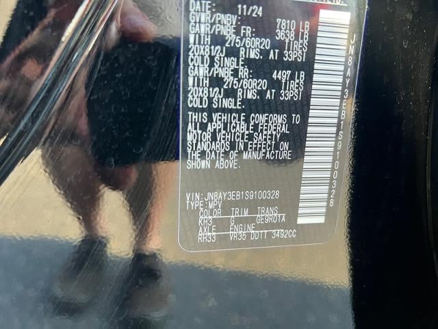 2025 Nissan Armada Platinum