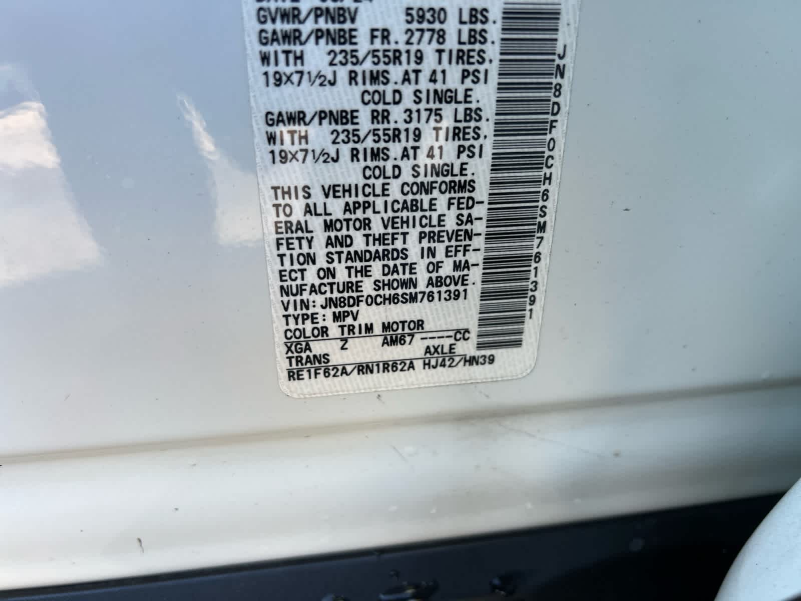 2025 Nissan ARIYA PLATINUM+ e-4ORCE AWD