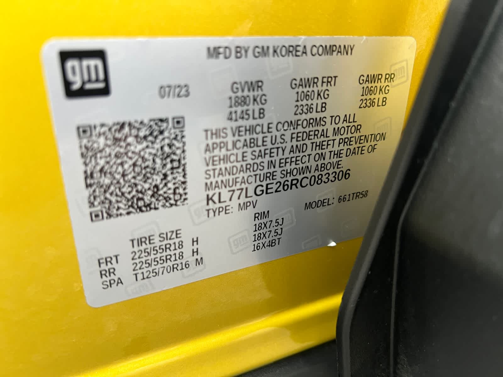 2024 Chevrolet Trax FWD 4dr 1RS