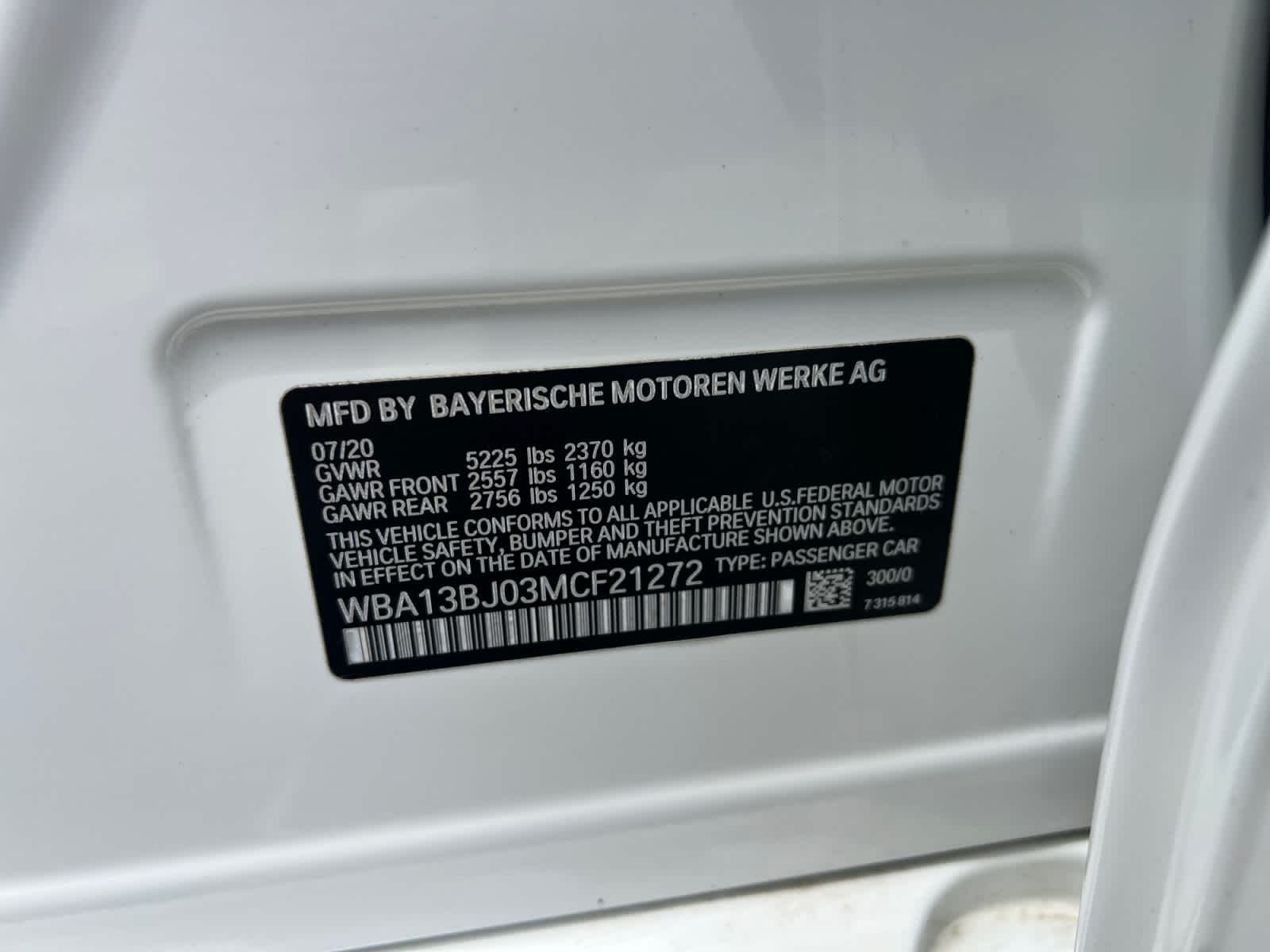 2021 BMW 530i xDrive Sedan