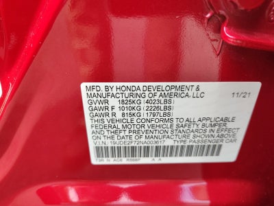 2022 Acura ILX w/Premium Package