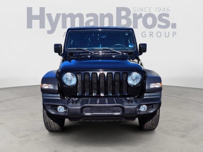 2022 Jeep Wrangler Unlimited Sport S 4x4 | Tech, Hardtop, Manual