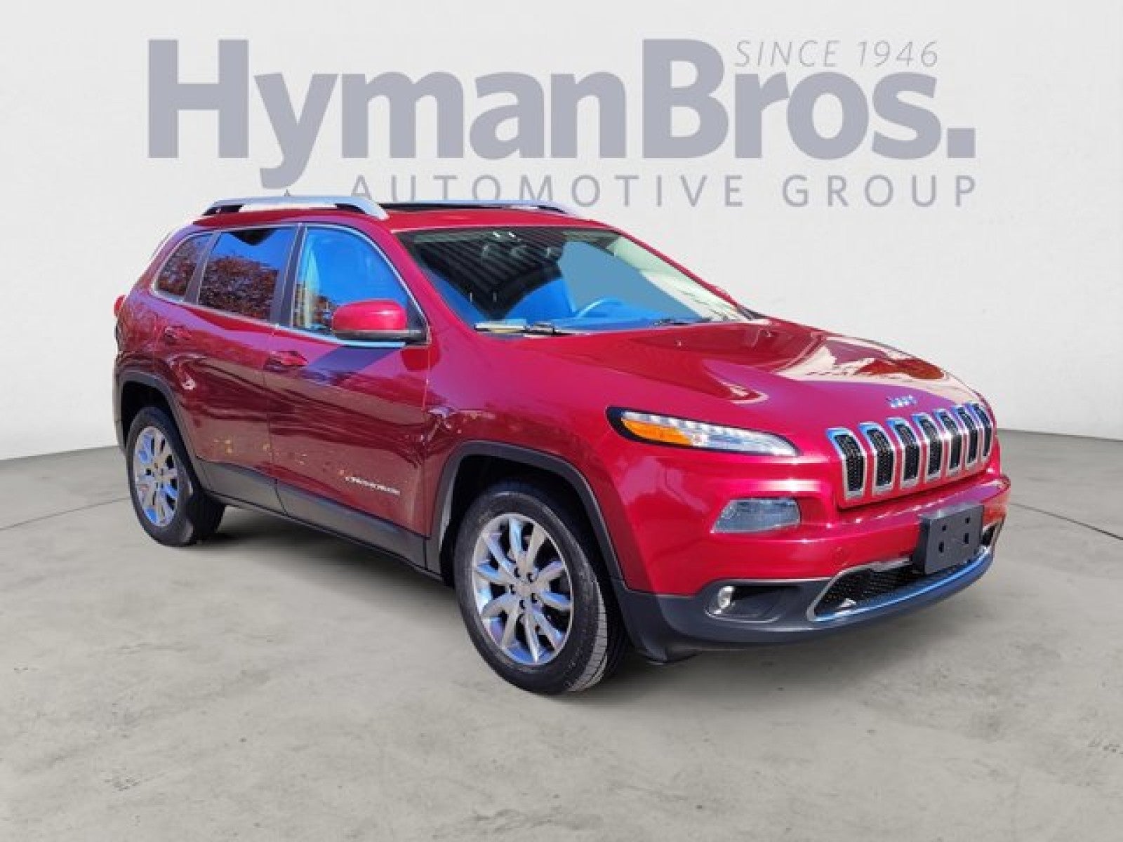 2015 Jeep Cherokee Limited 4WD, Pano, Nav