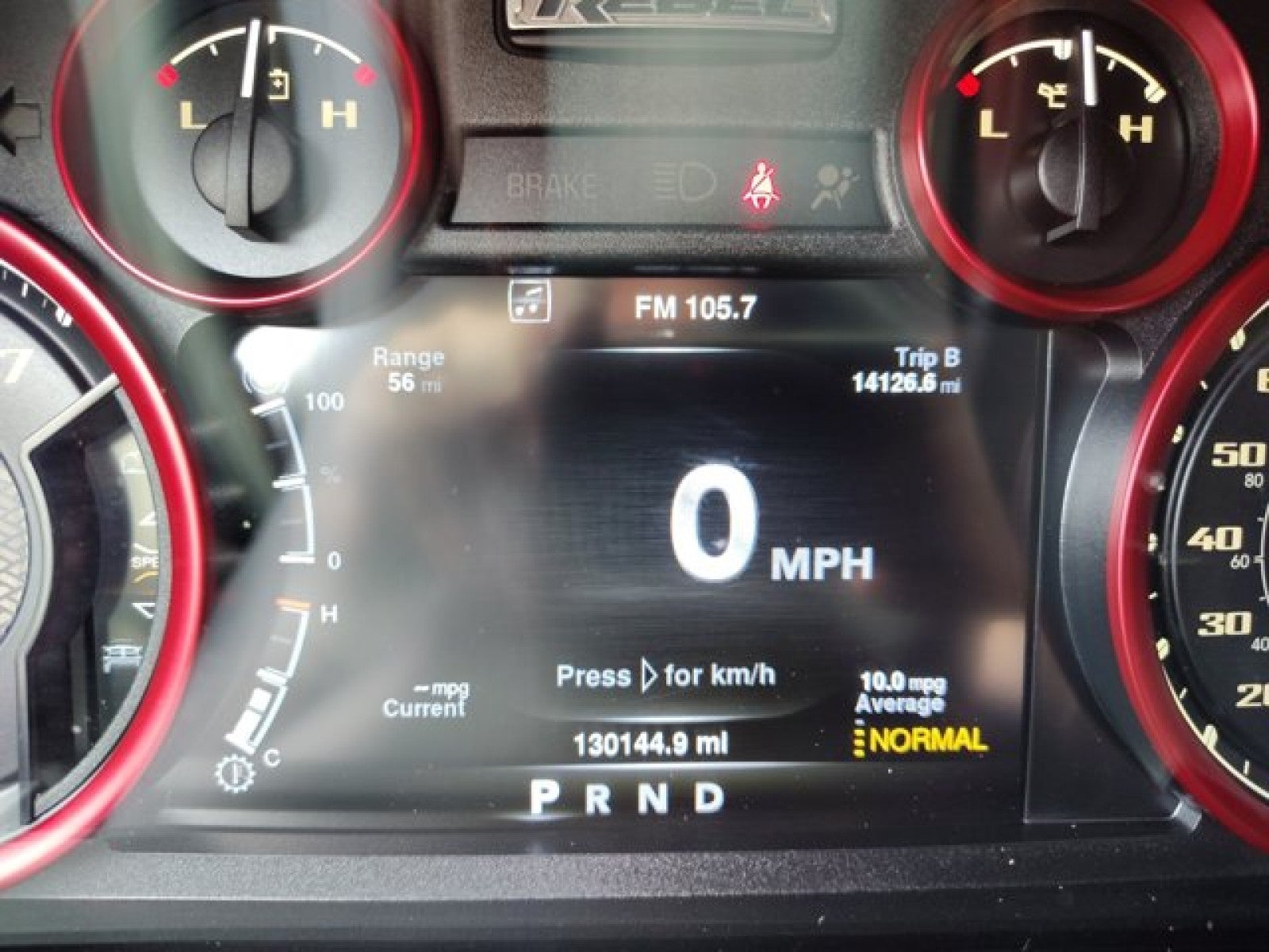2016 RAM 1500 Rebel 4WD Crew Cab