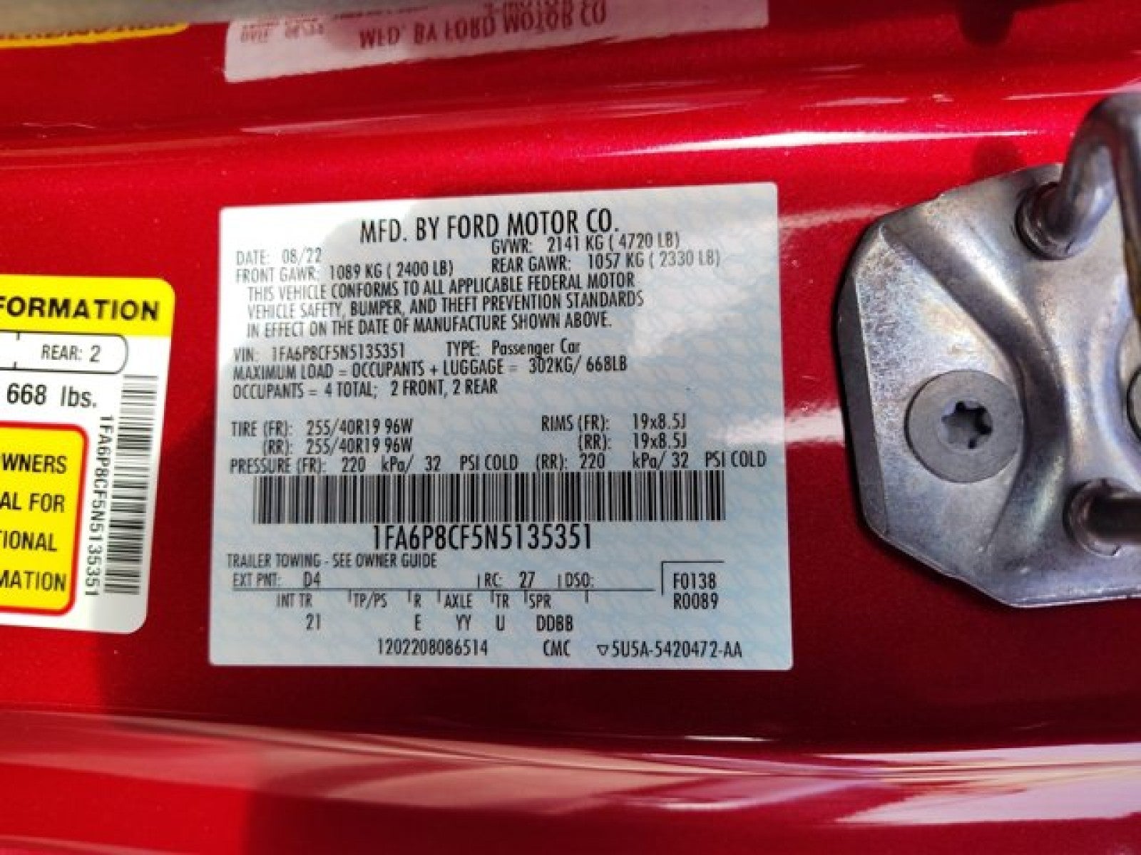 2022 Ford Mustang GT