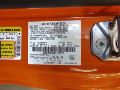 2021 Ford Mustang EcoBoost Premium