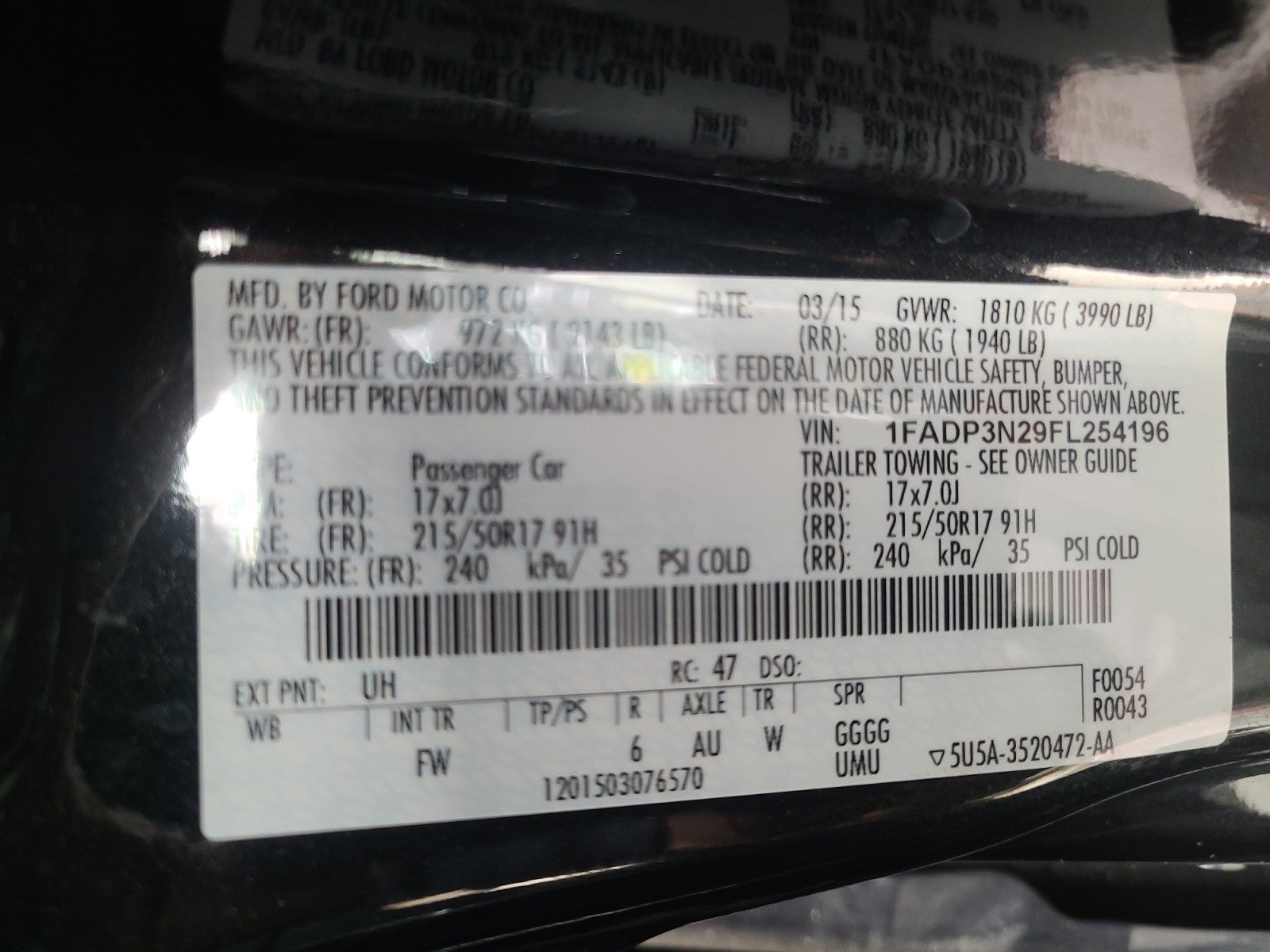 2015 Ford Focus Titanium