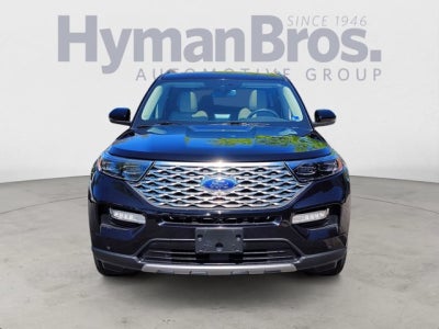 2022 Ford Explorer Platinum 4WD | Pano, Tech, bucket seats