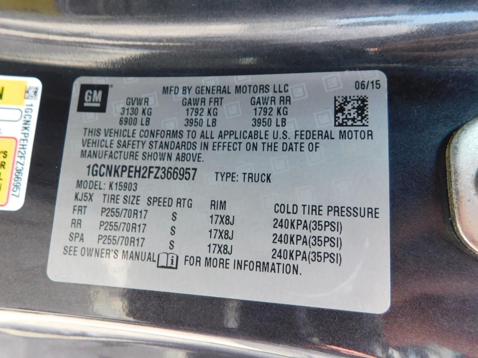 2015 Chevrolet Silverado 1500 Work Truck 4x4