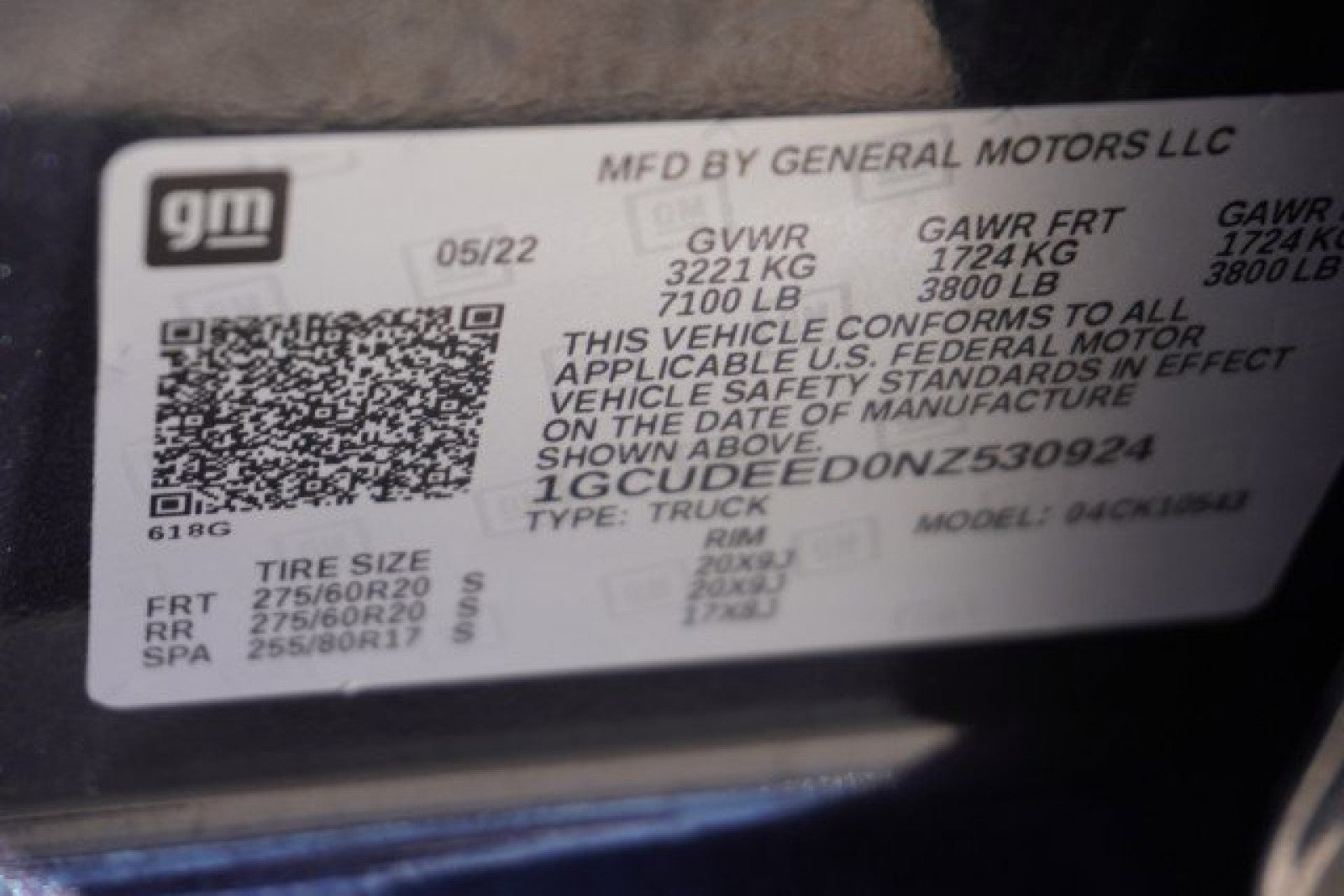 2022 Chevrolet Silverado 1500 RST 4WD Crew Cab