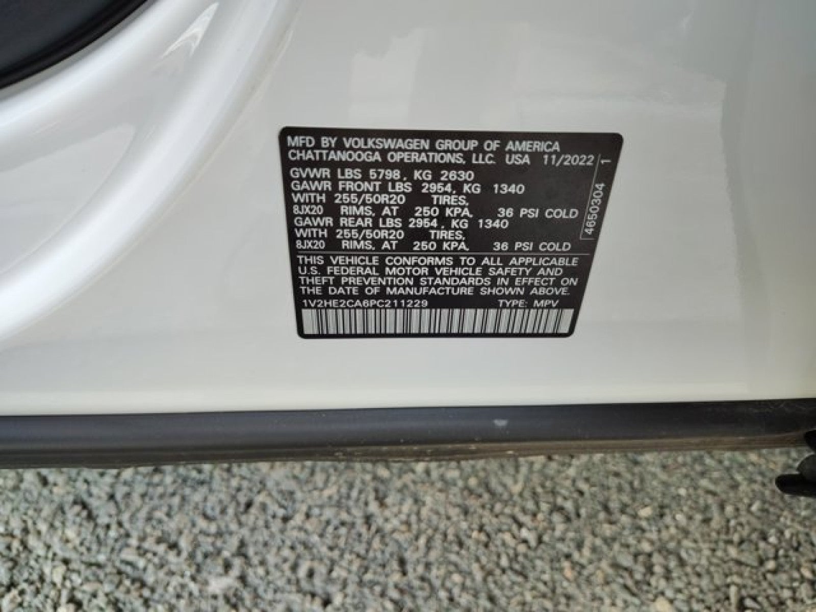 2023 Volkswagen Atlas Cross Sport 3.6L V6 SE w/Technology 4Motion