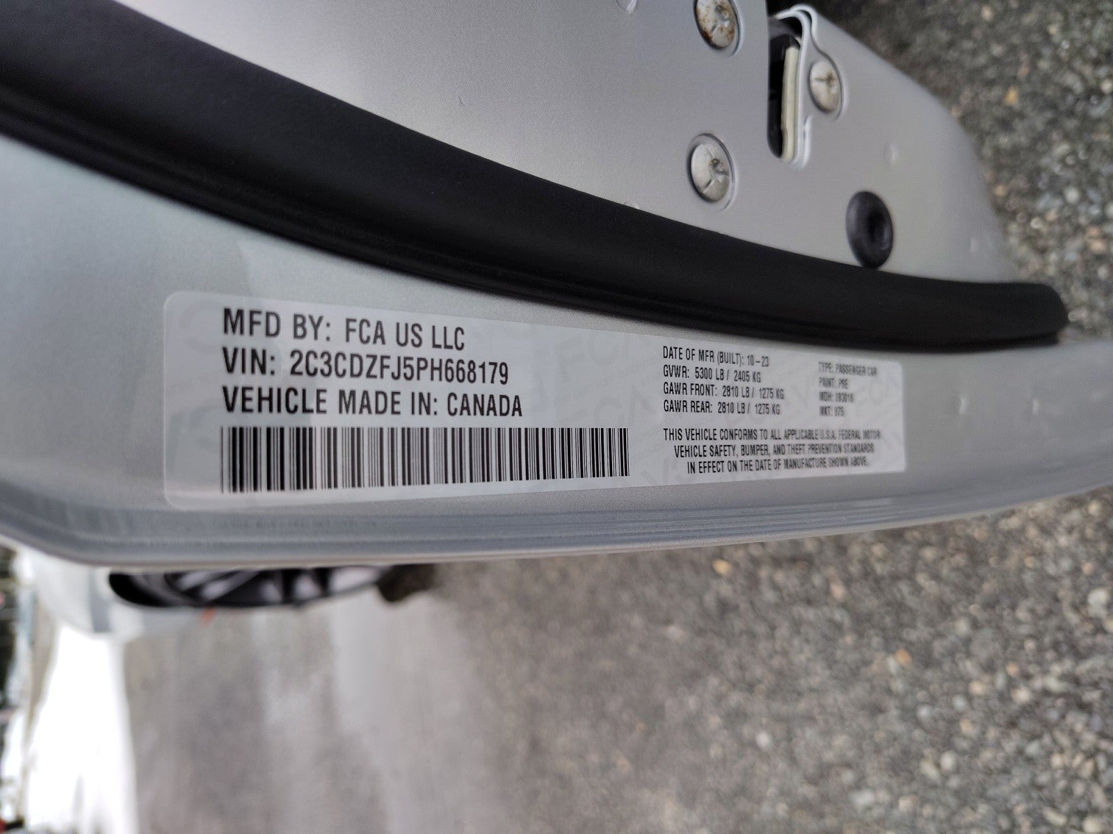 2023 Dodge Challenger R/T Scat Pack