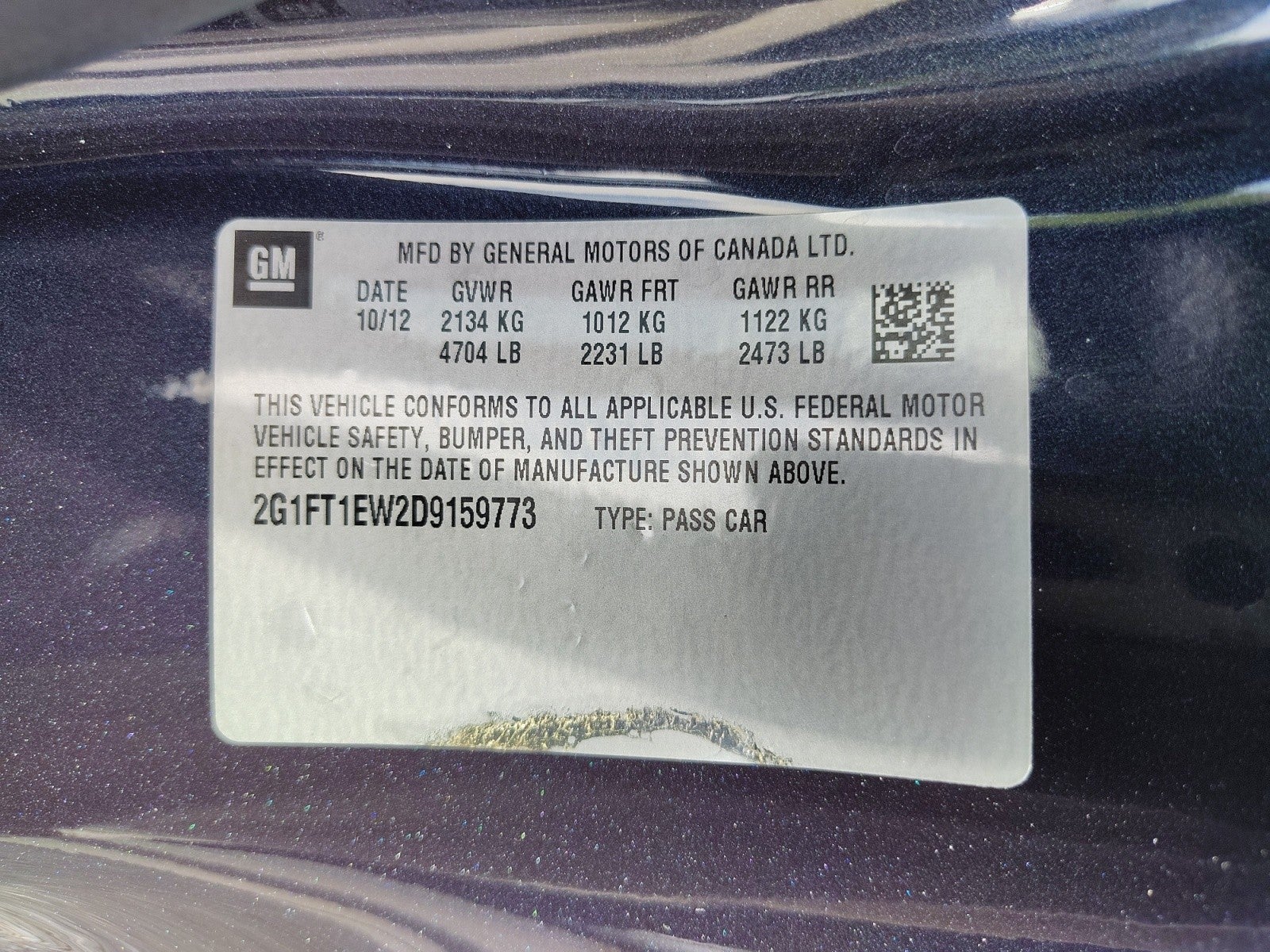 2013 Chevrolet Camaro 2SS Coupe | Dusk Special Edition