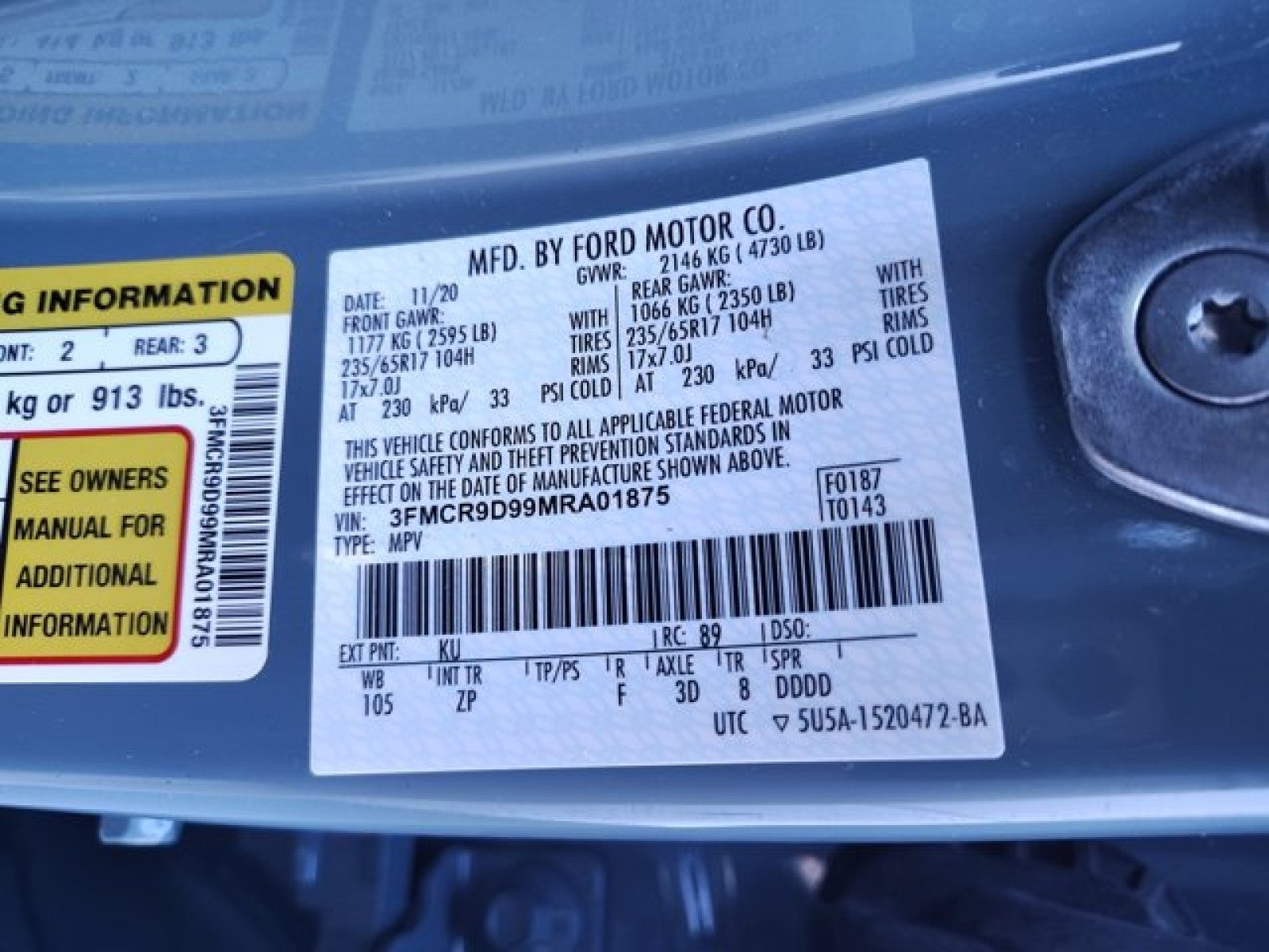 2021 Ford Bronco Sport Badlands