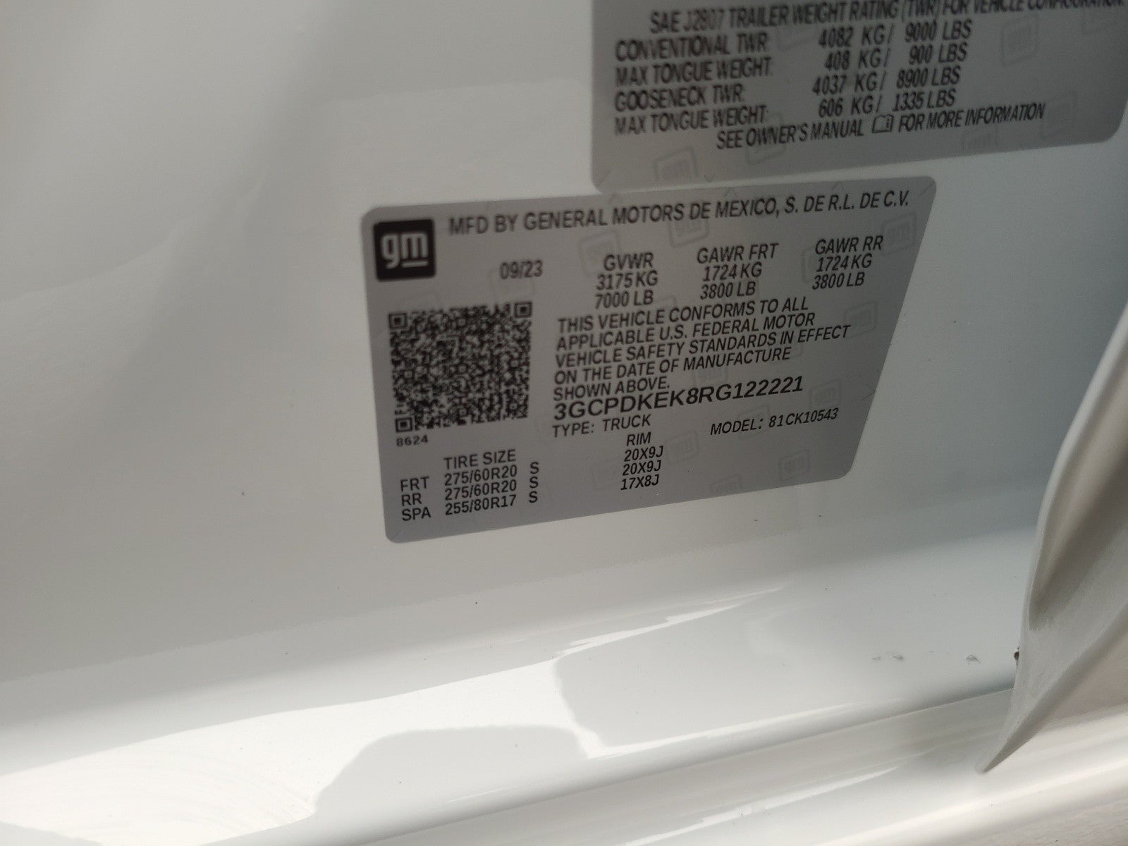 2024 Chevrolet Silverado 1500 4WD Crew Cab LT | 20 Wheel package