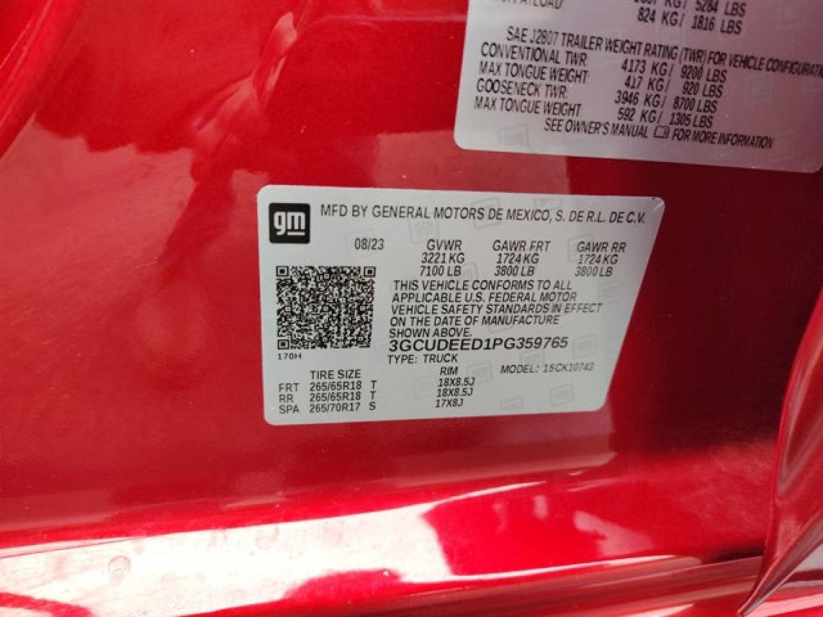 2023 Chevrolet Silverado 1500 RST