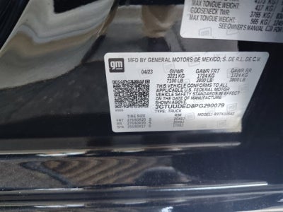 2023 GMC Sierra 1500 SLT 4WD Crew Cab | Premium, X31