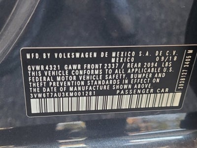 2019 Volkswagen Golf GTI S