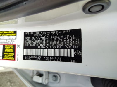 2025 Toyota Camry XLE | Pano Roof