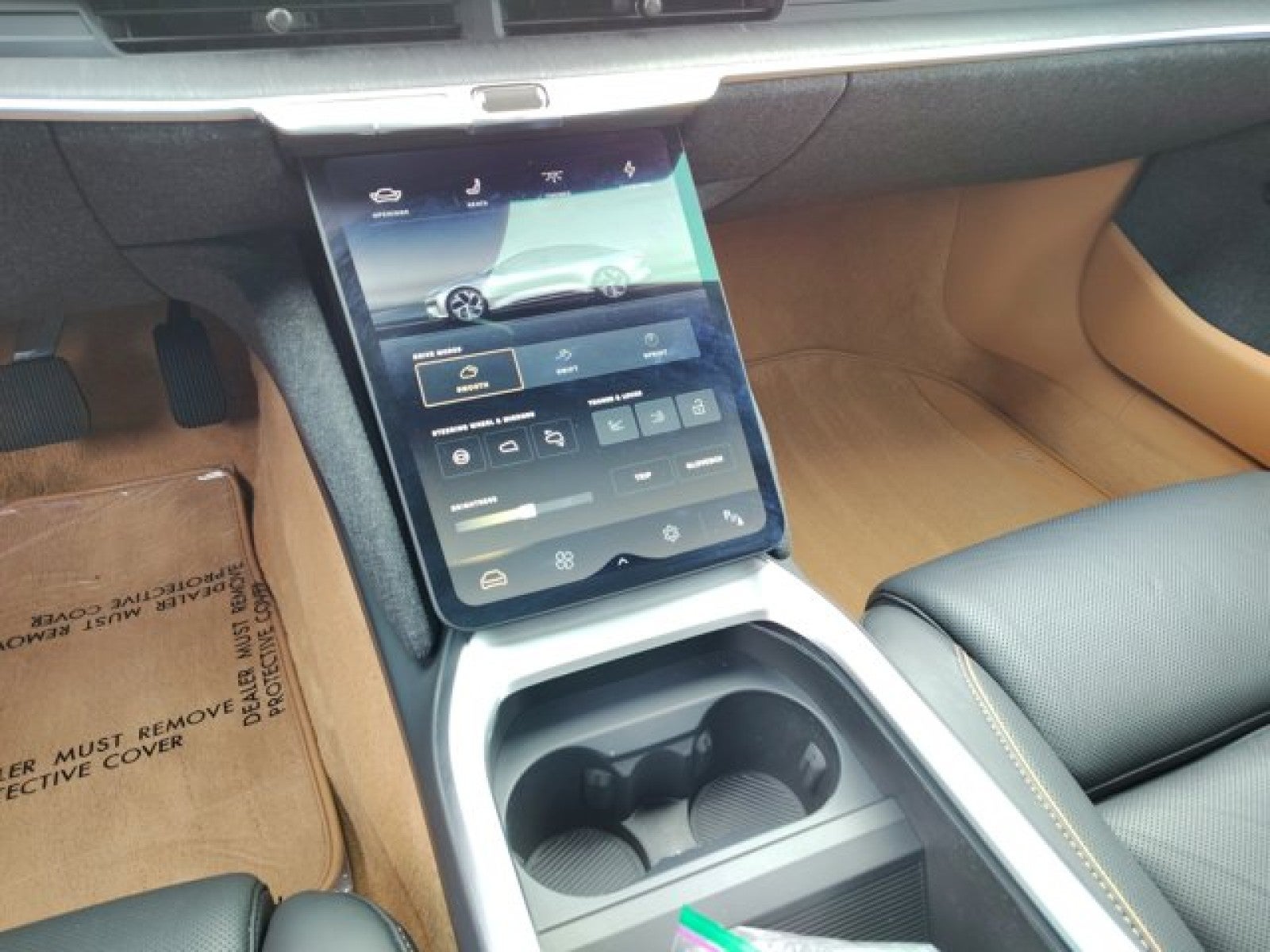 2024 Lucid Air Touring AWD | Tahoe interior, 20 Stealth Wheels