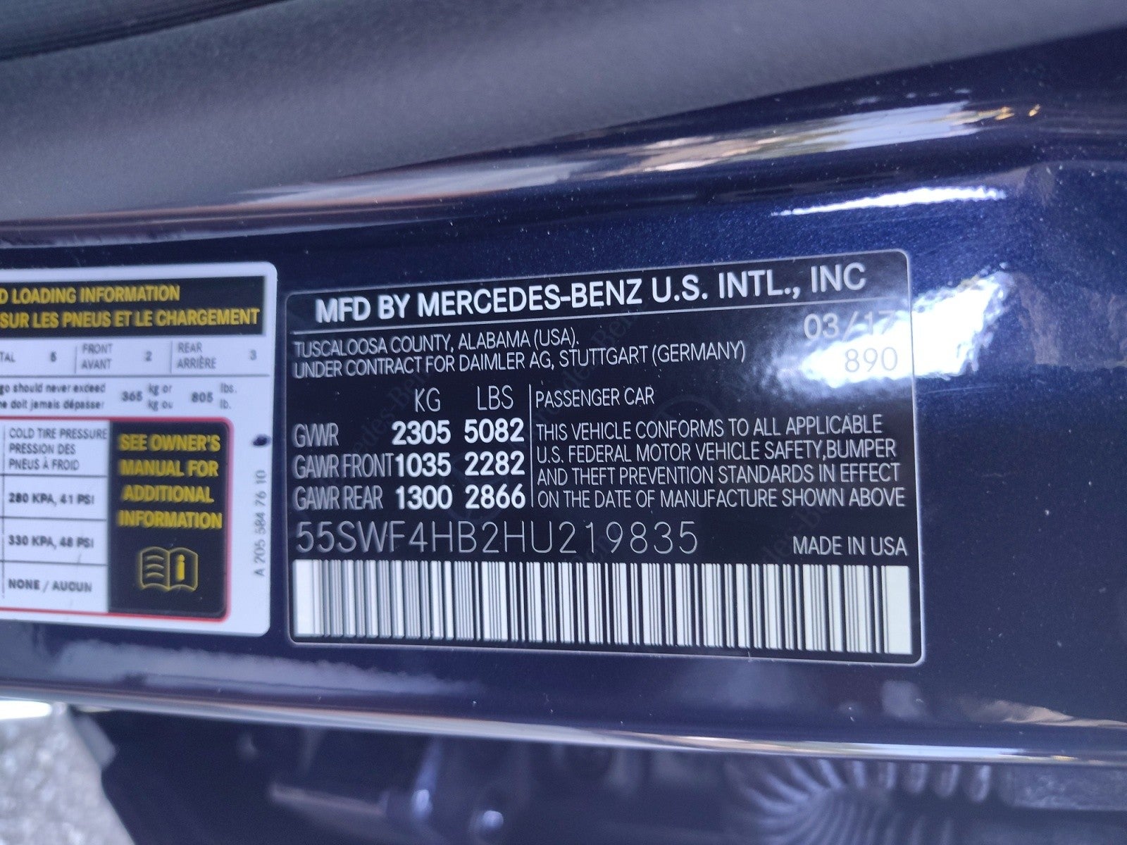 2017 Mercedes-Benz C-Class C 350e | P3 Package, Pano Roof