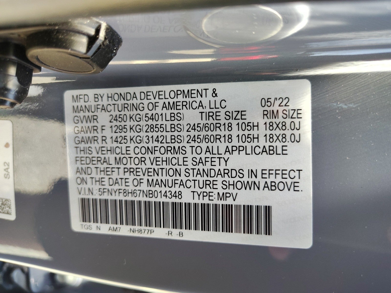 2022 Honda Passport TrailSport AWD