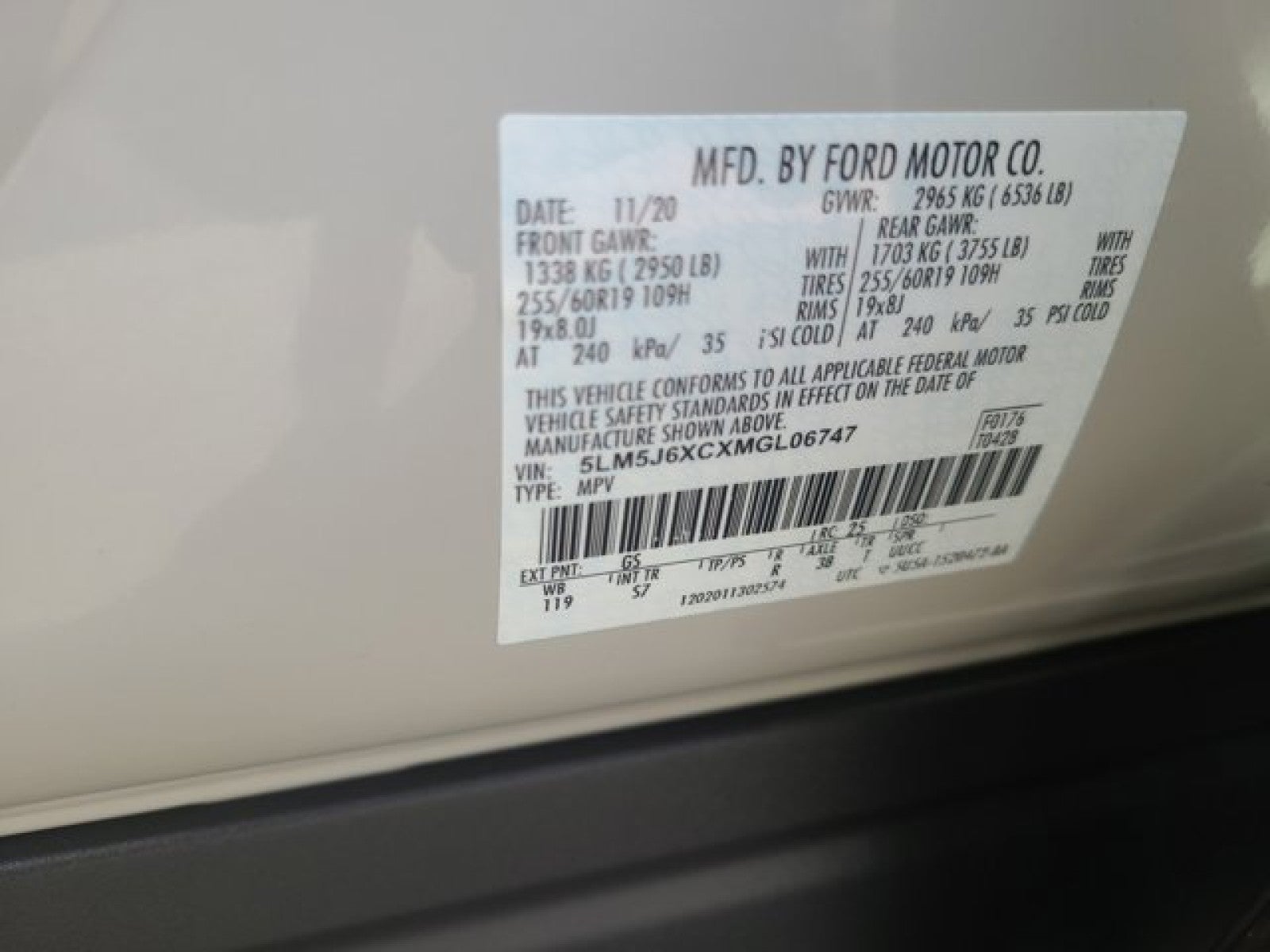 2021 Lincoln Aviator AWD