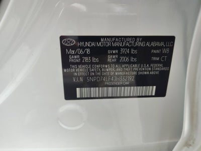 2018 Hyundai Elantra SE