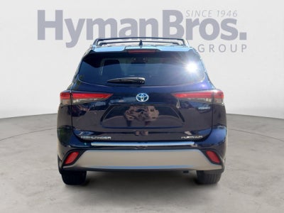 2023 Toyota Highlander Hybrid Platinum AWD