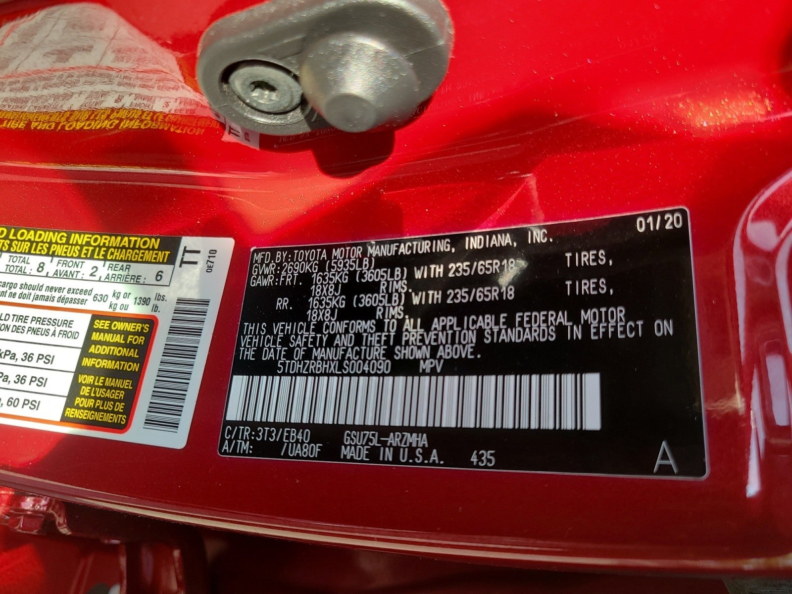 2020 Toyota Highlander XLE AWD