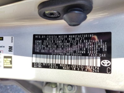 2021 Toyota Corolla LE